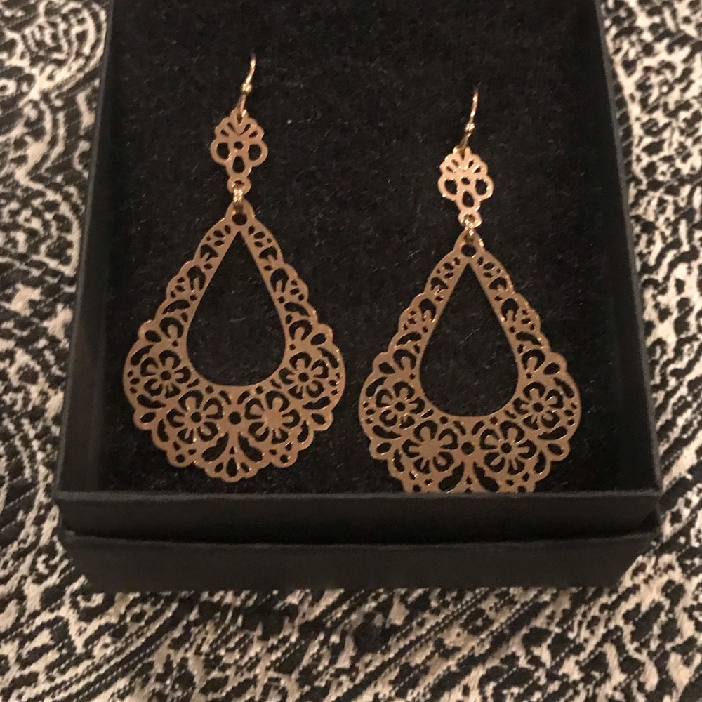 Laser cut earrings